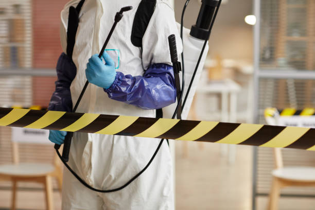 Professional Blood Cleanup technician working in Lafayette, CA